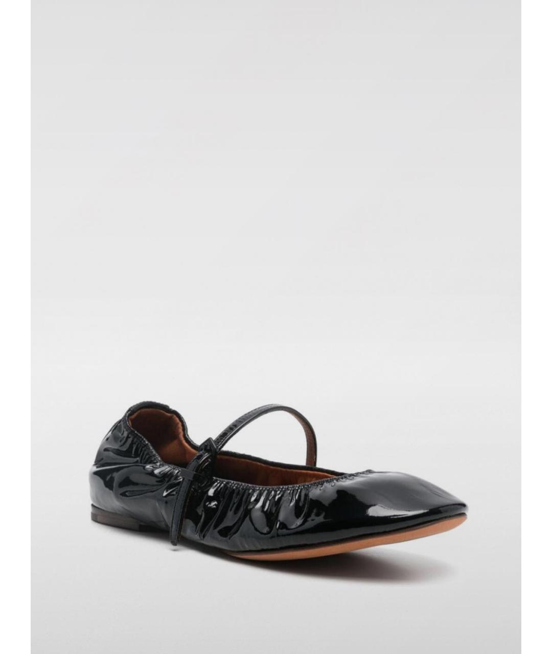 LANVIN Черные балетки, фото 2