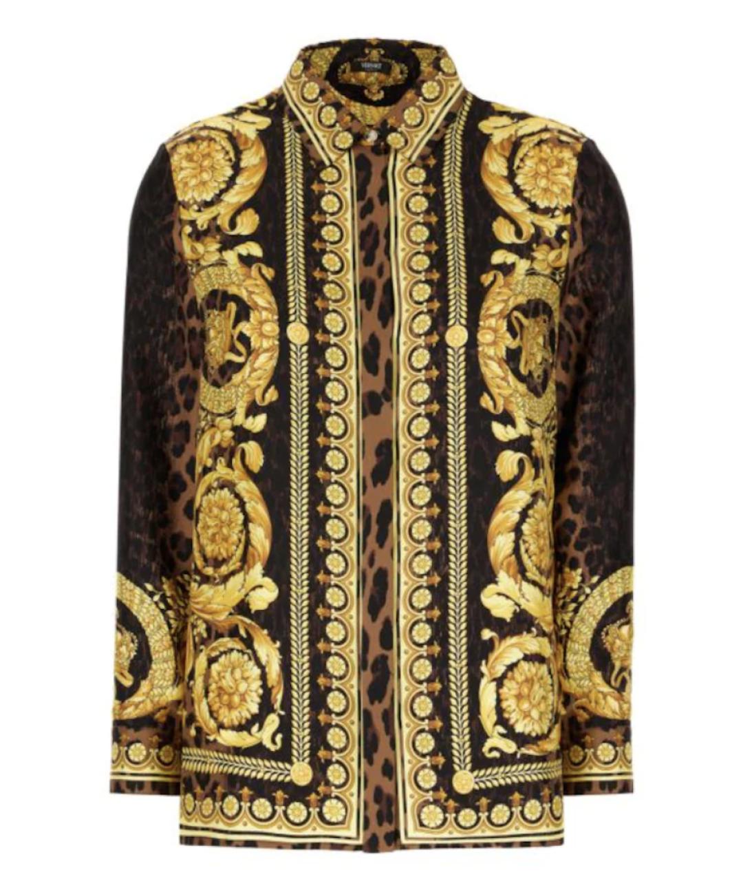 VERSACE Золотая рубашка, фото 1