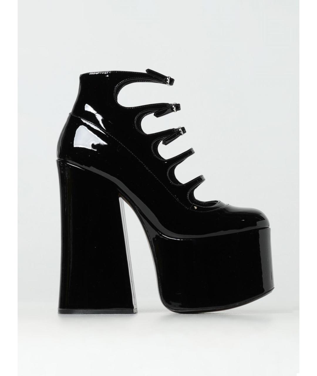 MARC JACOBS Черные туфли из лакированной кожи, фото 4