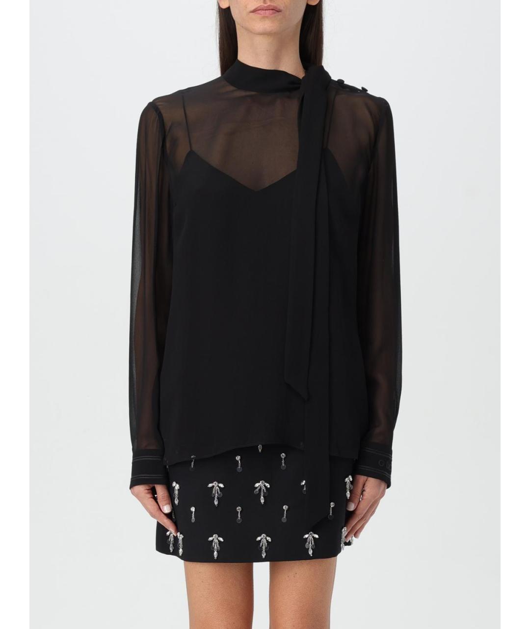 GUCCI Черная блузы, фото 2