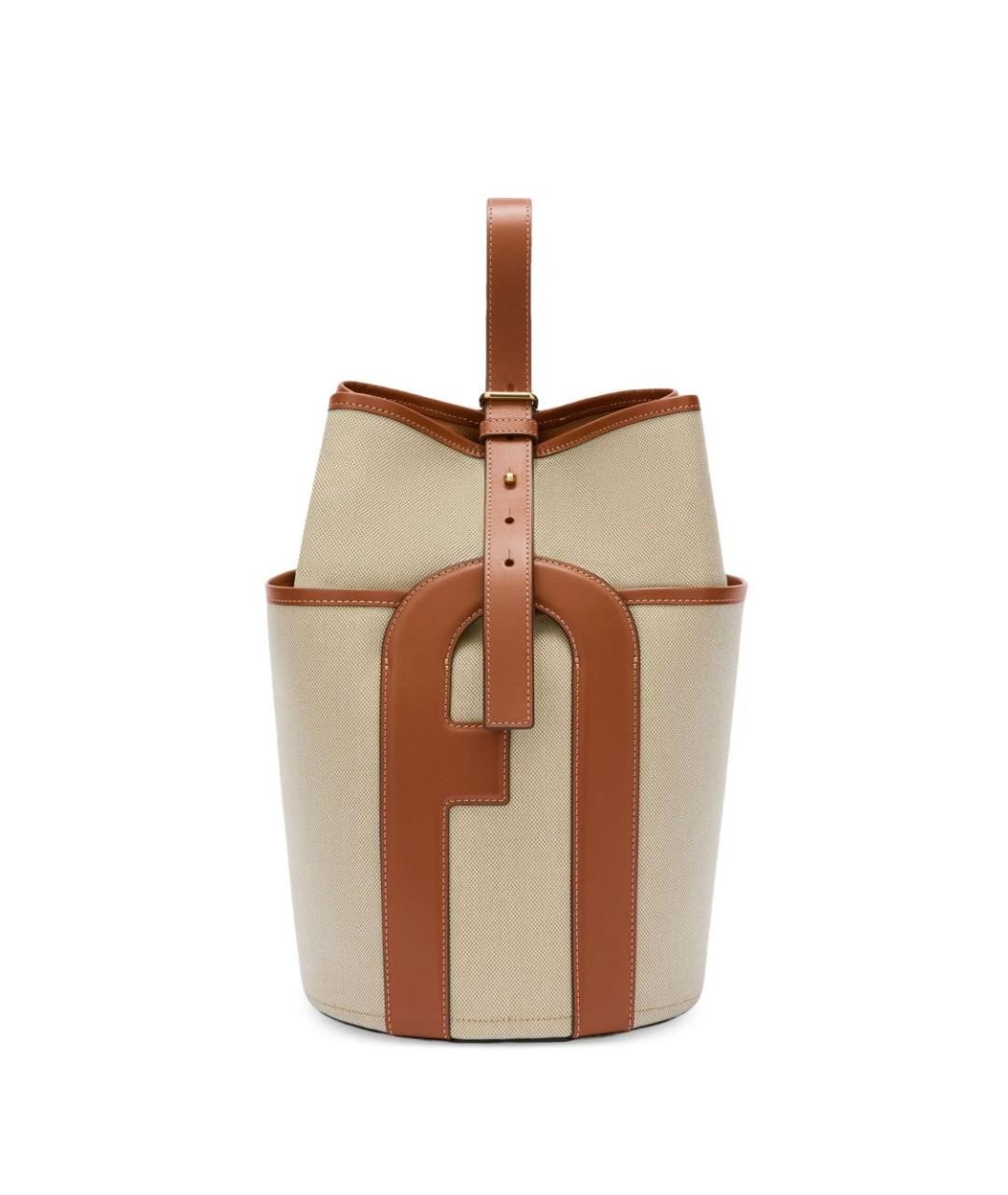 FURLA Бежевая сумка тоут, фото 1