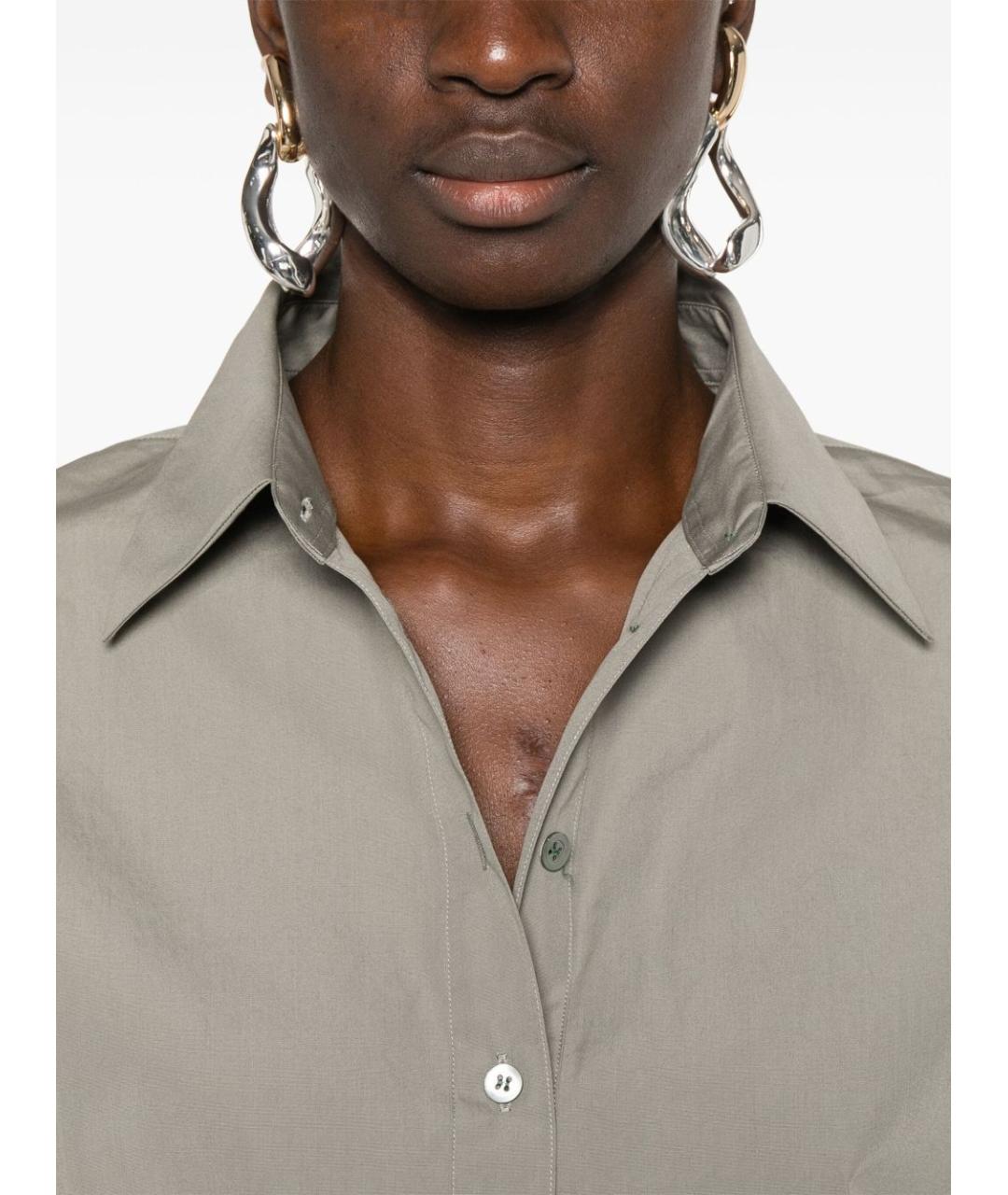DRIES VAN NOTEN Серая рубашка, фото 2