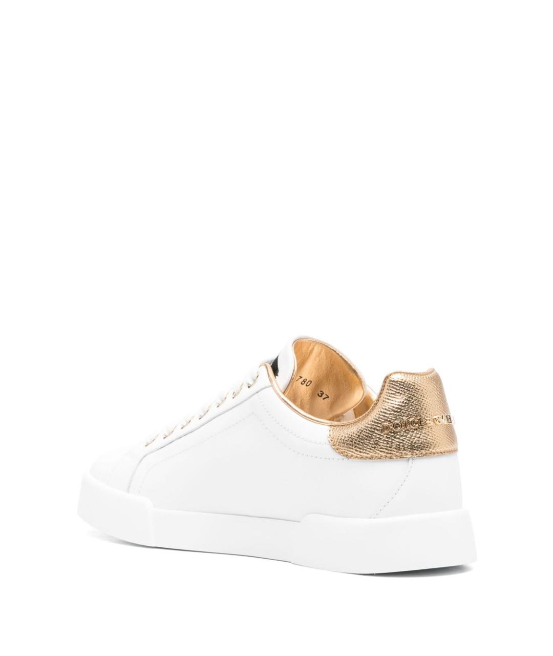 DOLCE&GABBANA Белые кеды, фото 3