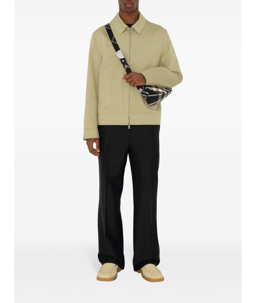 BURBERRY Черная сумка через плечо, фото 2