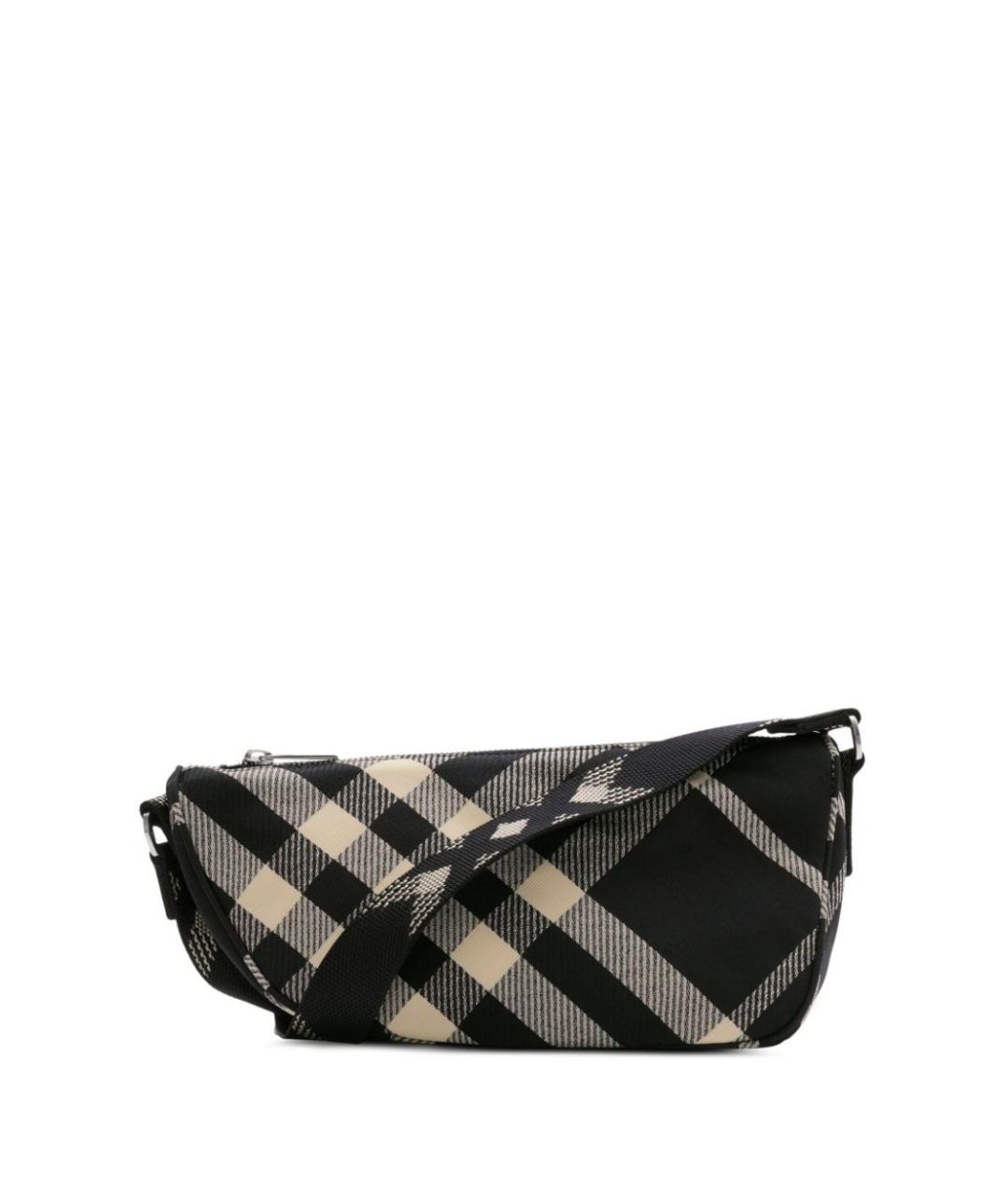 BURBERRY Черная сумка через плечо, фото 4