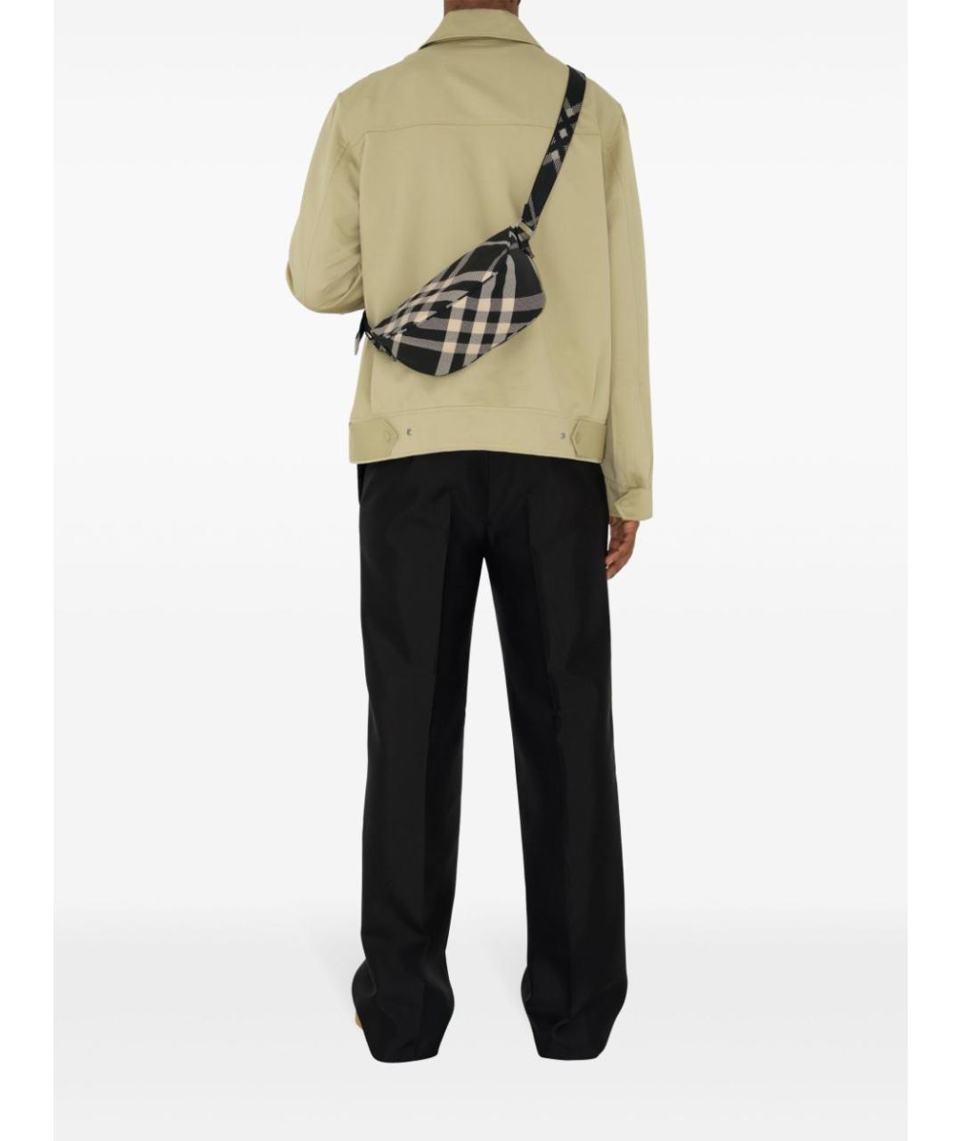 BURBERRY Черная сумка через плечо, фото 6