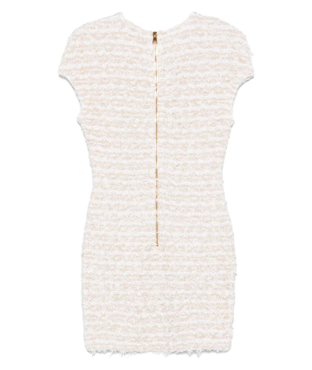 BALMAIN Бежевое платье, фото 2