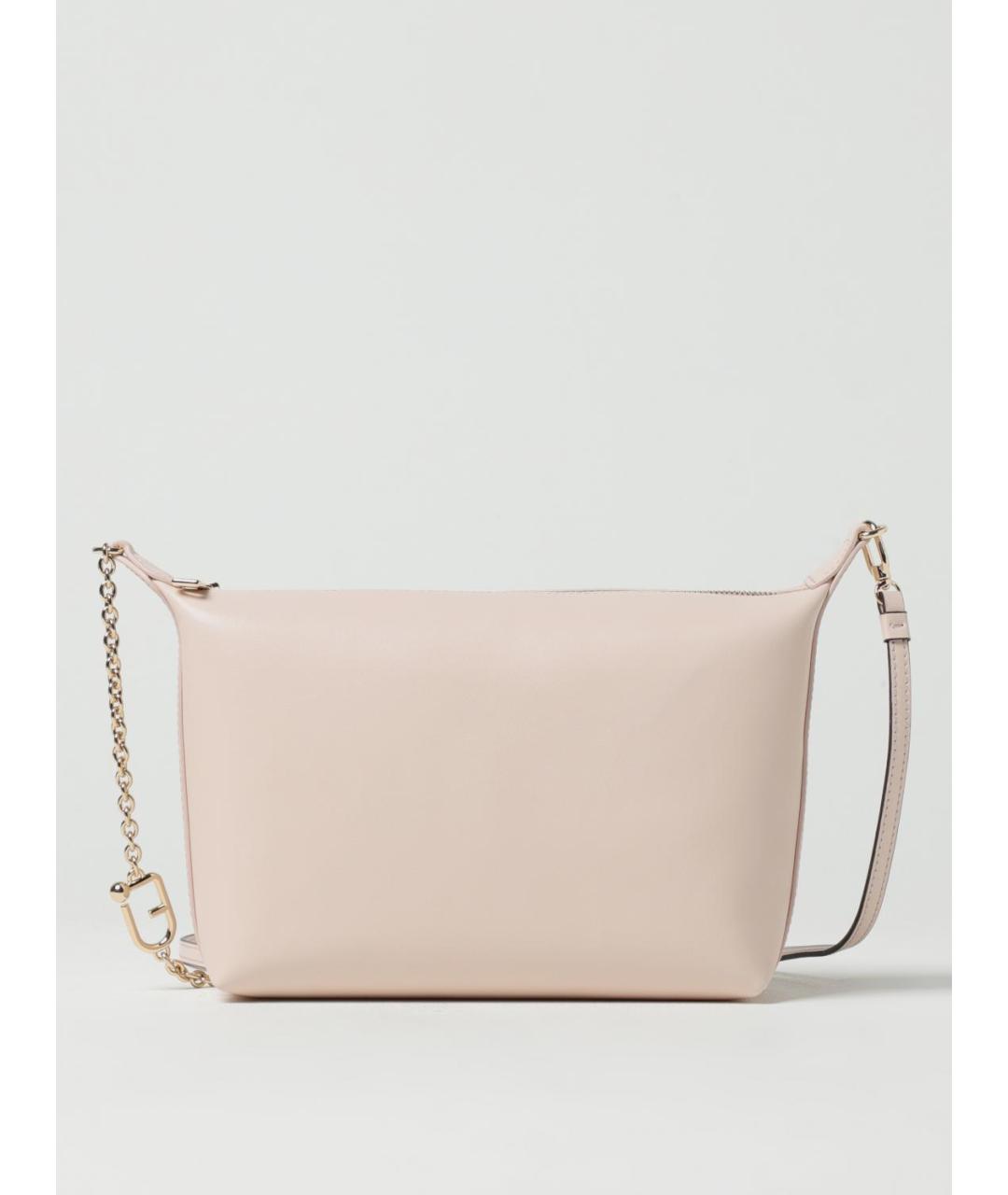 FURLA Розовая кожаная сумка через плечо, фото 4