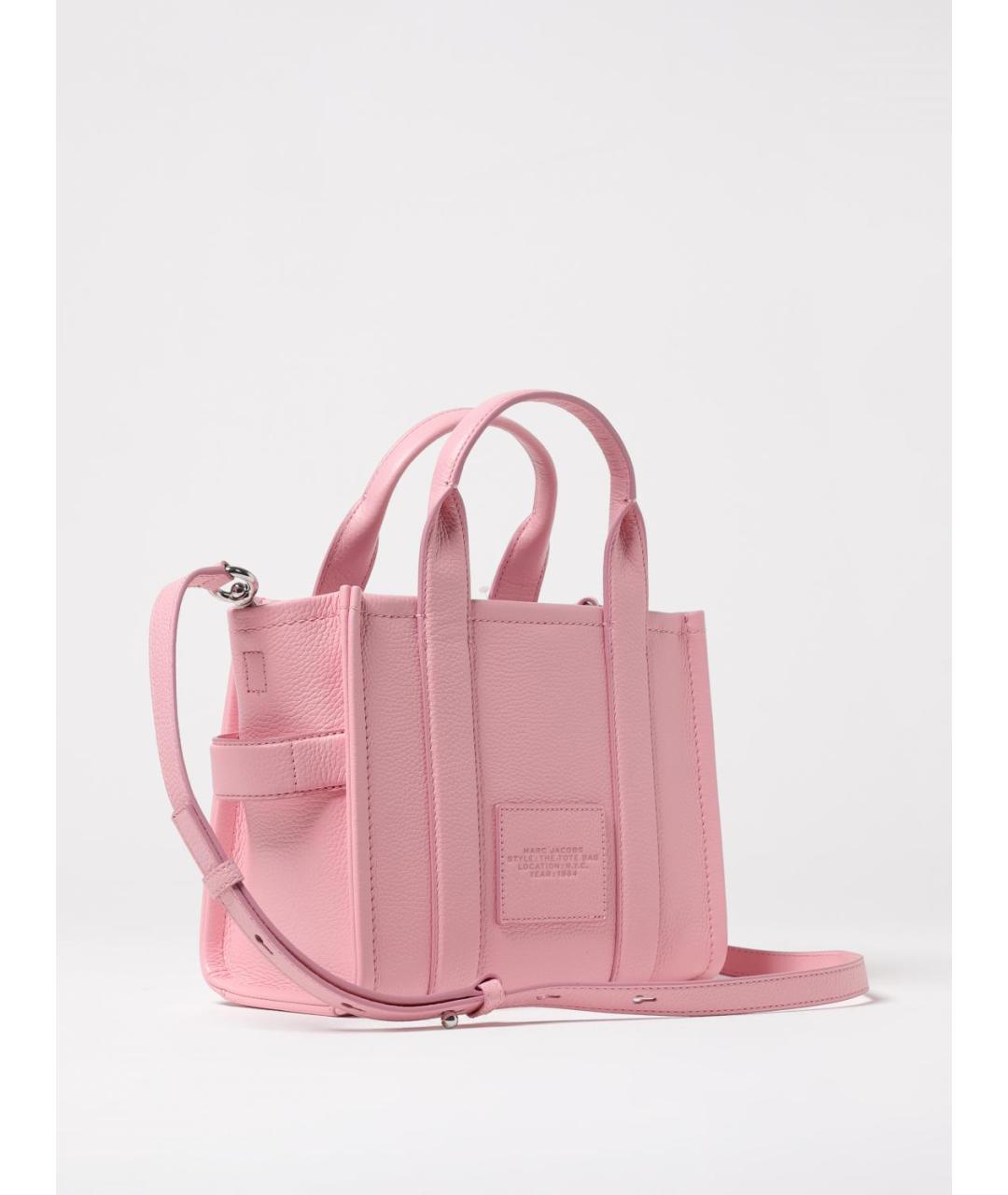 MARC JACOBS Розовая кожаная сумка тоут, фото 2