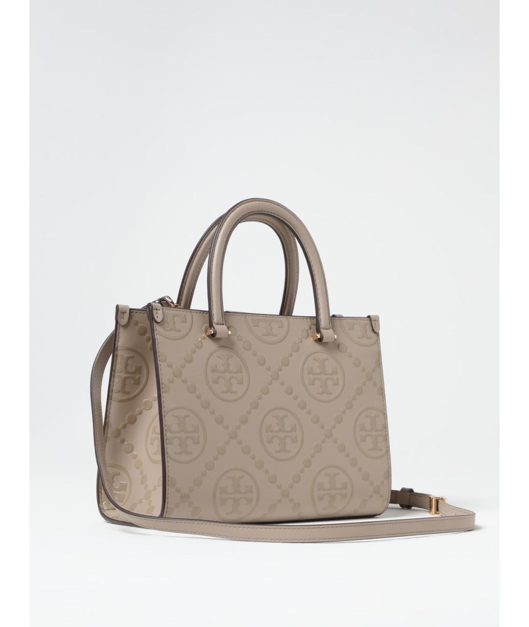 TORY BURCH Бежевая сумка тоут из искусственной кожи, фото 2