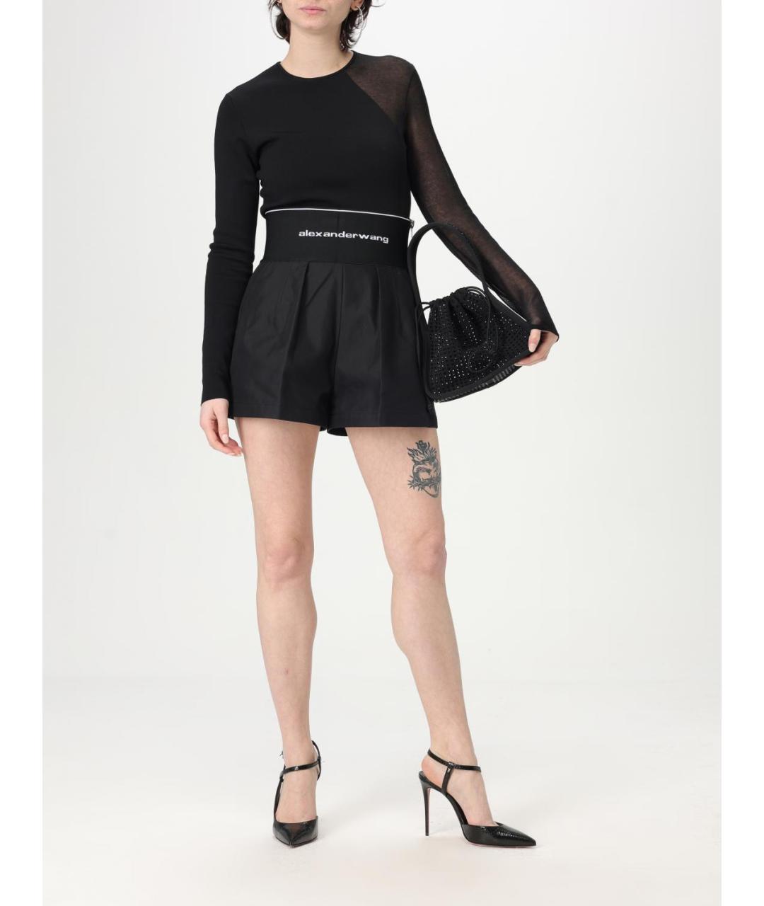 ALEXANDER WANG Черная сумка тоут, фото 2