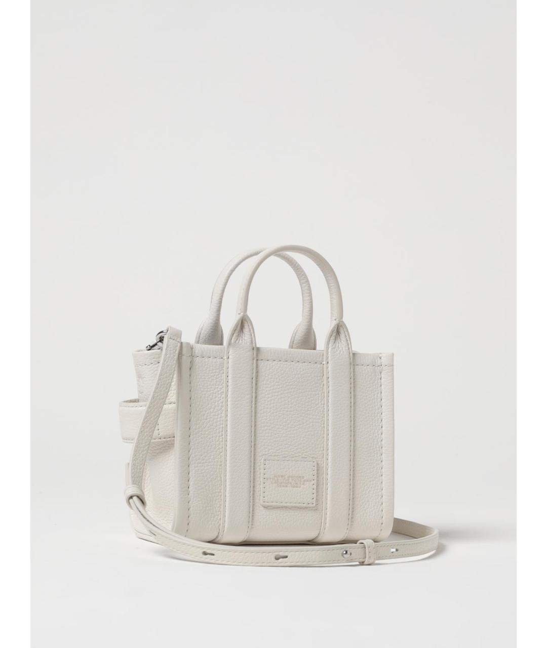 MARC JACOBS Белая кожаная сумка тоут, фото 2