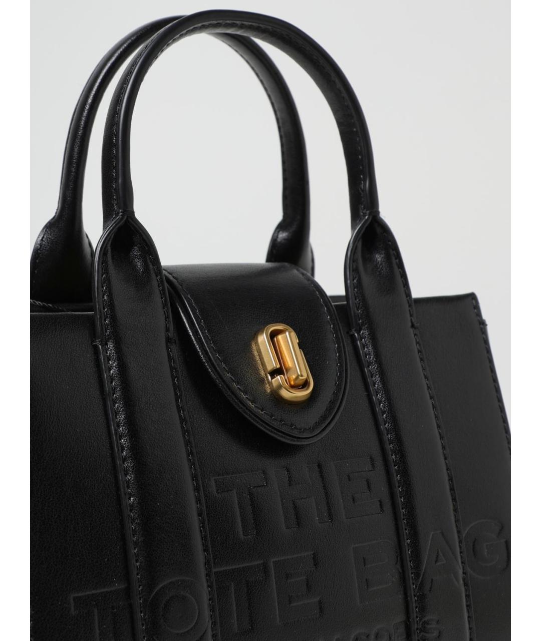 MARC JACOBS Черная сумка с короткими ручками, фото 3