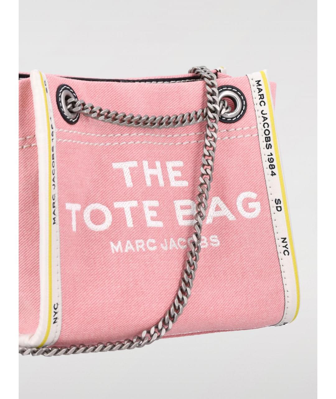 MARC JACOBS Розовая сумка тоут, фото 3