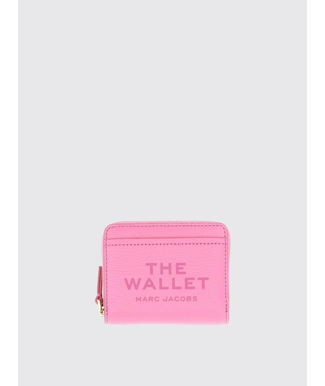 MARC JACOBS Розовый кожаный кардхолдер, фото 4