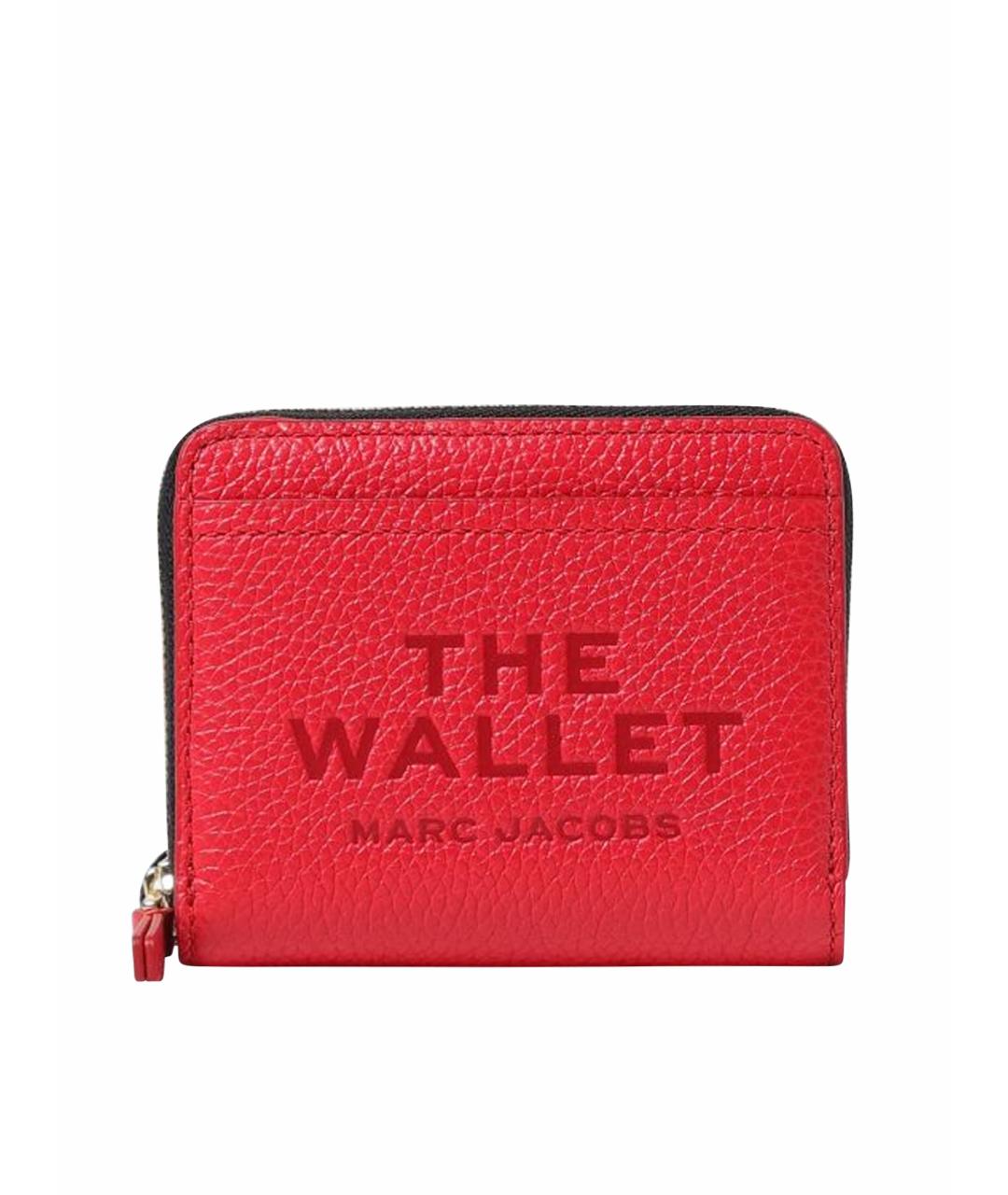 MARC JACOBS Красный кожаный кошелек, фото 1