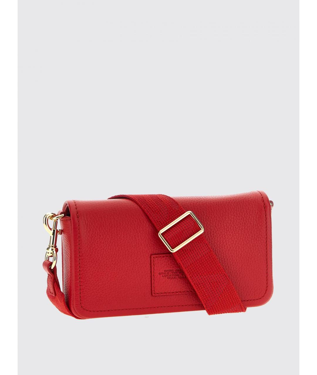 MARC JACOBS Красная кожаная сумка через плечо, фото 2