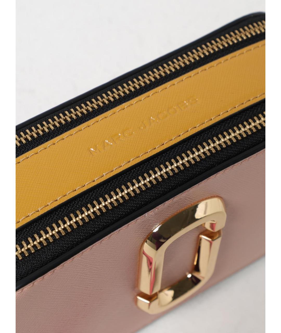 MARC JACOBS Розовая кожаная сумка через плечо, фото 3