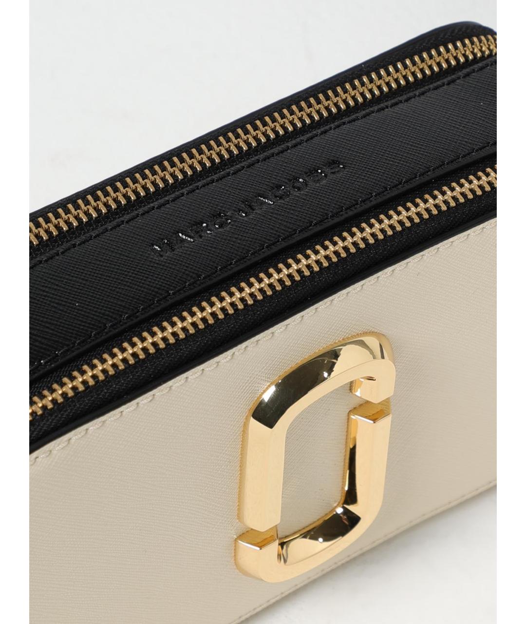 MARC JACOBS Бежевая кожаная сумка через плечо, фото 3