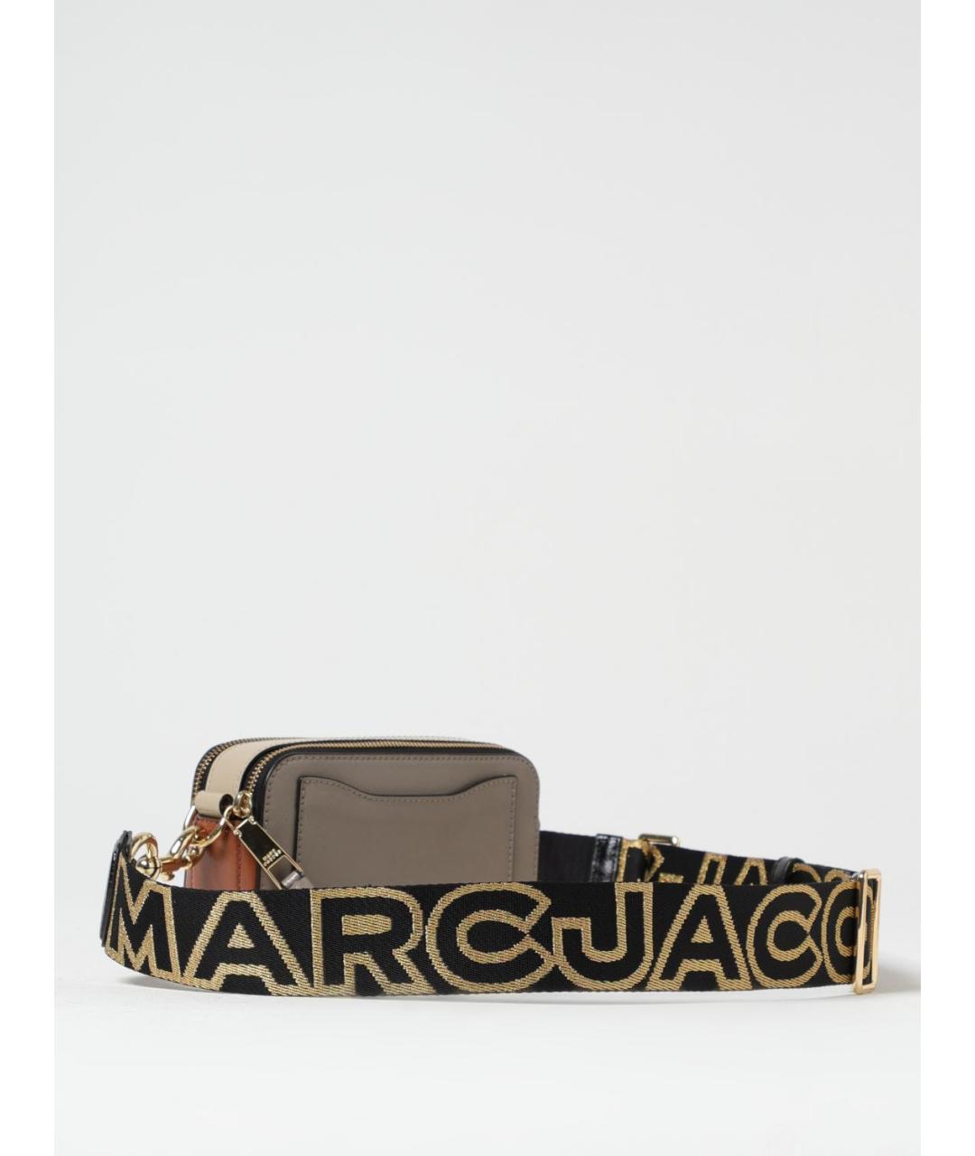 MARC JACOBS Серая кожаная сумка через плечо, фото 2