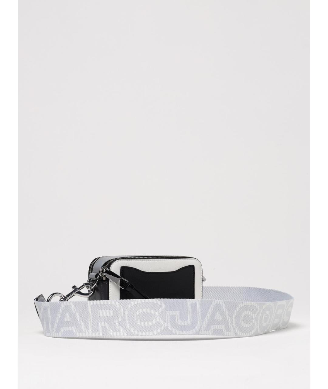 MARC JACOBS Белая кожаная сумка через плечо, фото 2