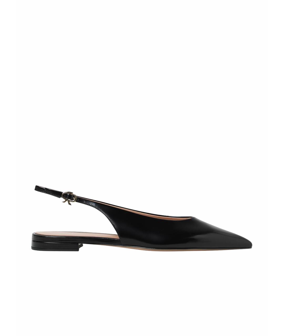 GIANVITO ROSSI Черные балетки, фото 1