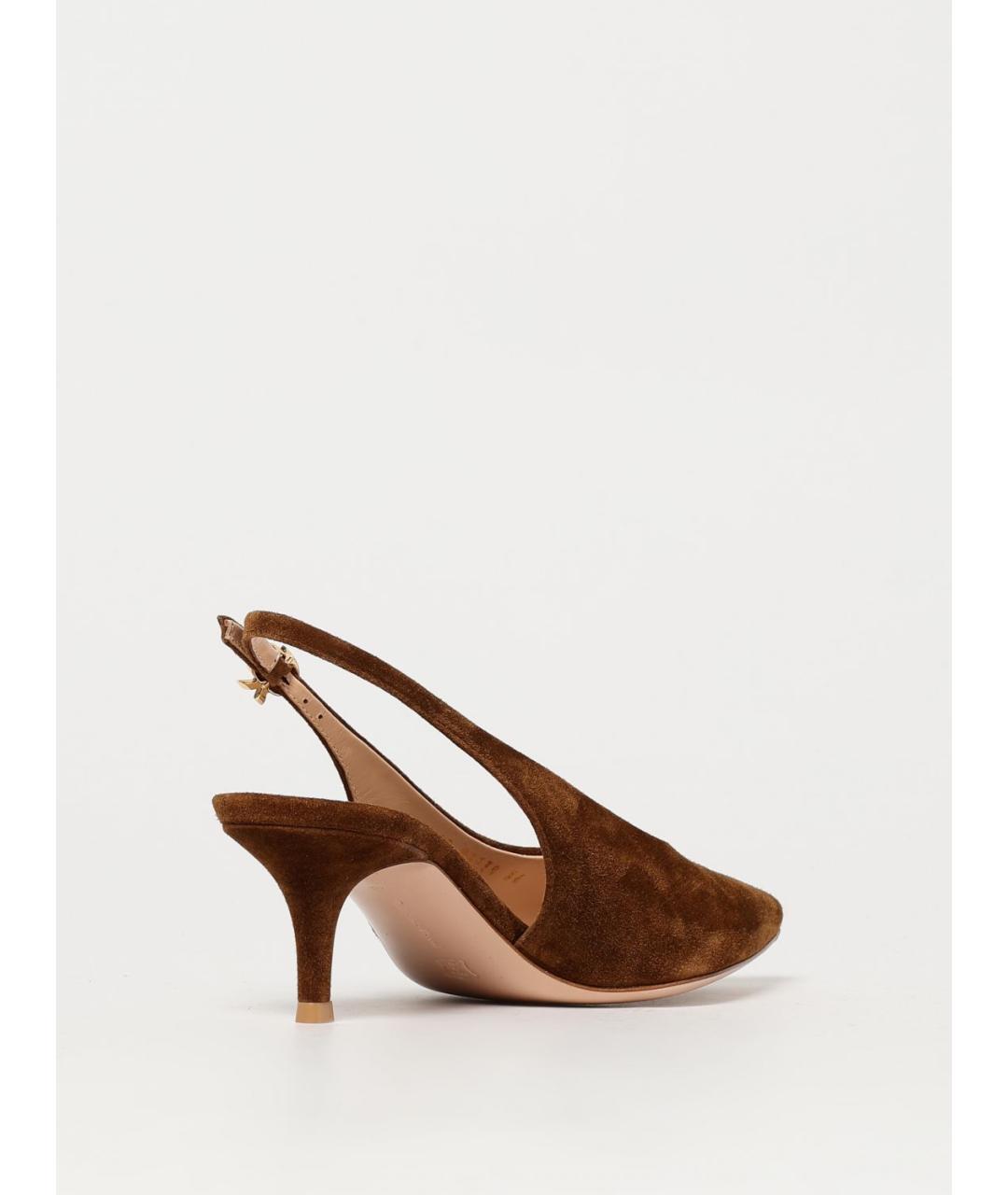 GIANVITO ROSSI Бежевые туфли, фото 3