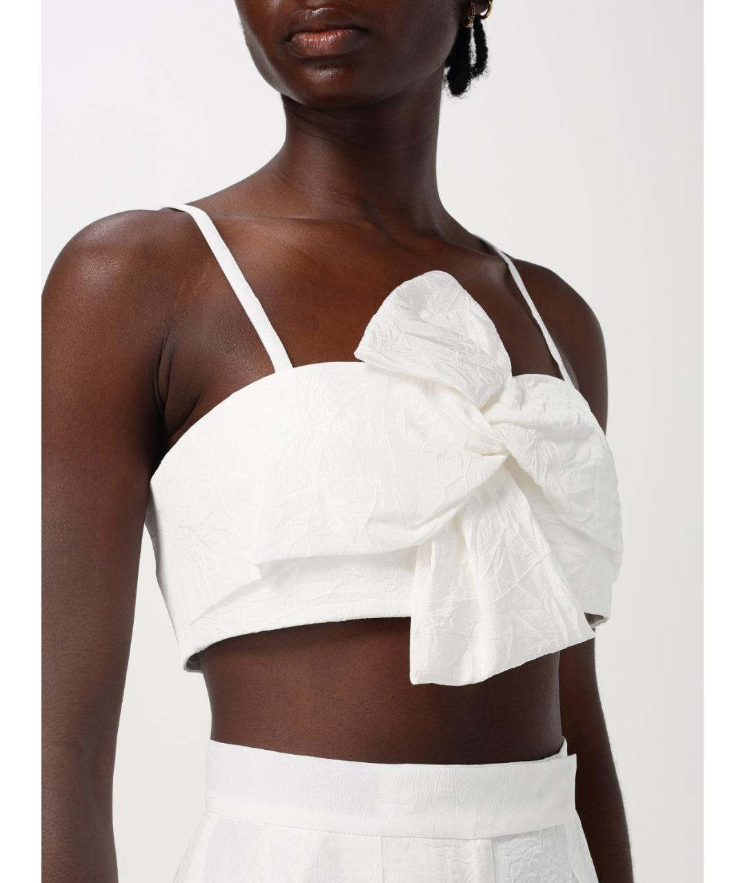 'S MAX MARA Белая майка, фото 6