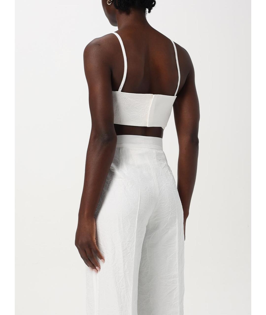 'S MAX MARA Белая майка, фото 4