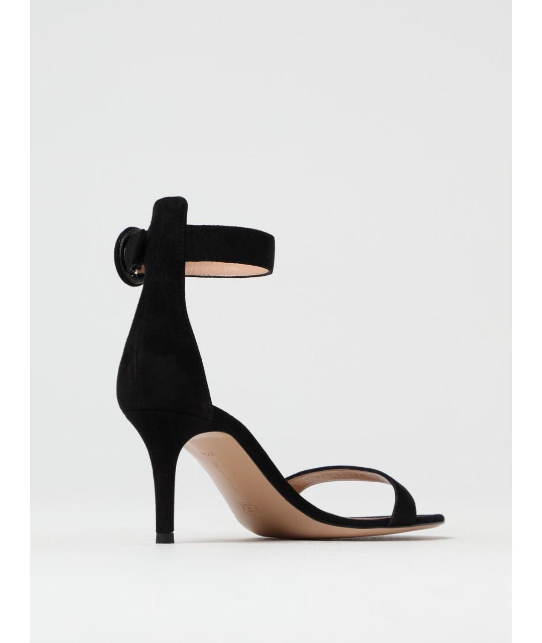 GIANVITO ROSSI Черные босоножки, фото 3