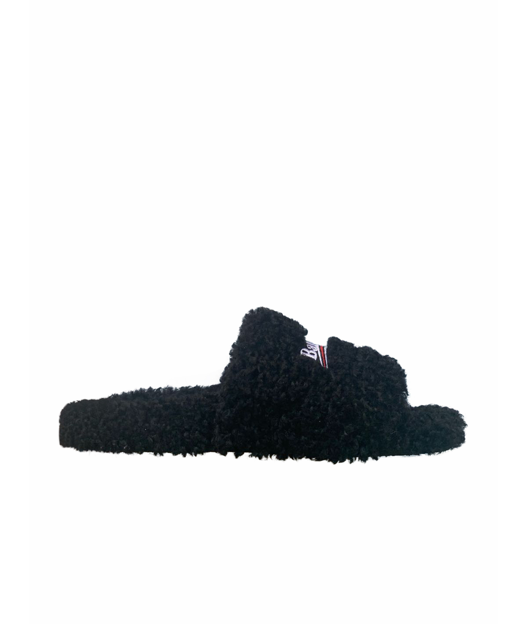 BALENCIAGA Черные текстильные сандалии, фото 1