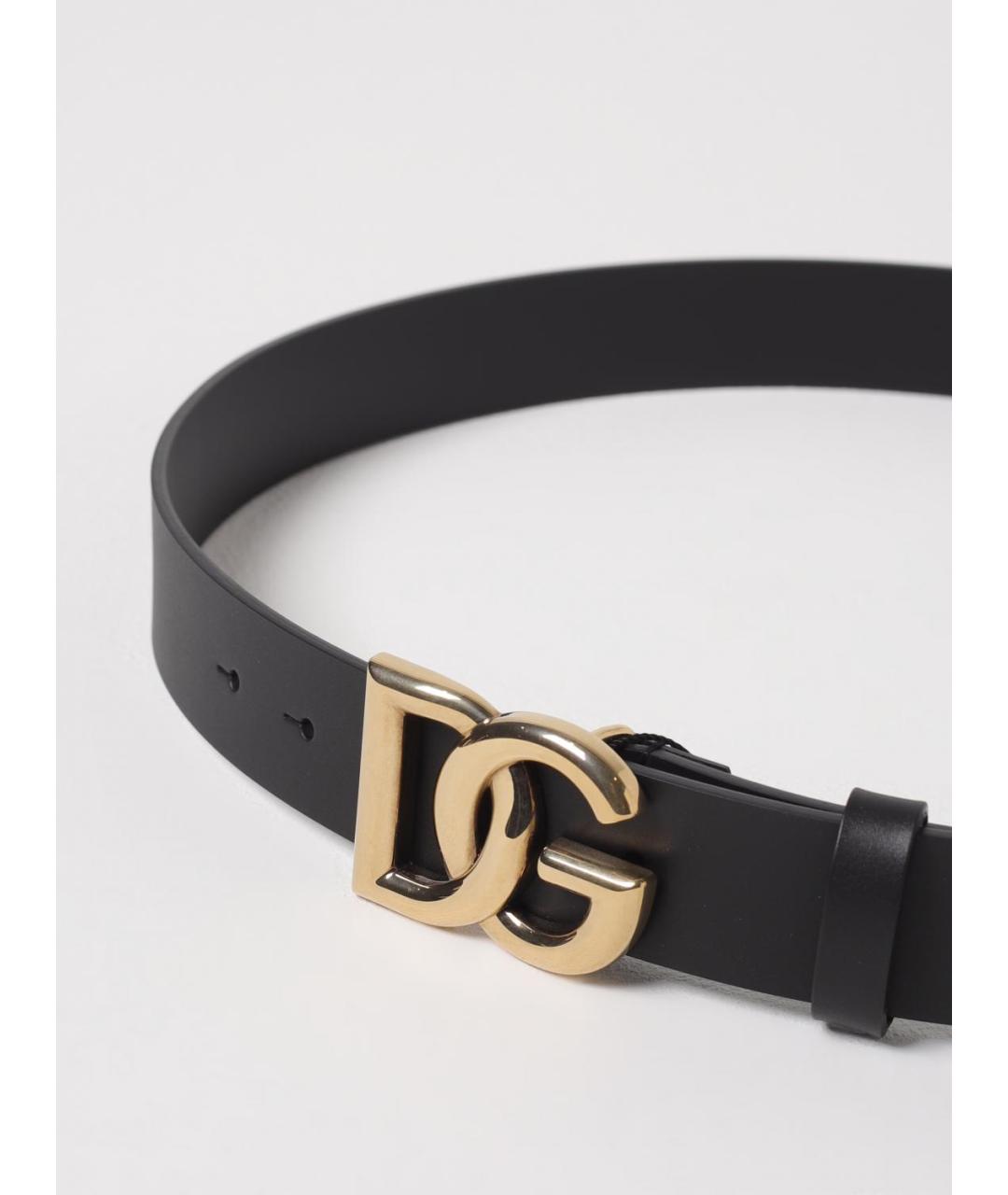 DOLCE&GABBANA Черный ремень, фото 2