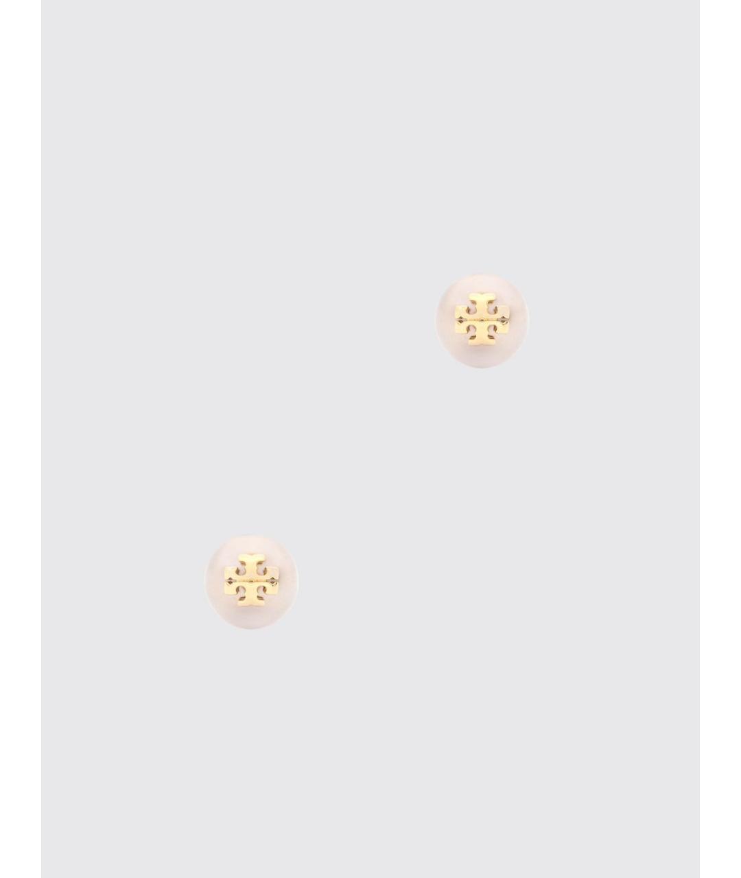 TORY BURCH Бежевые серьги, фото 3