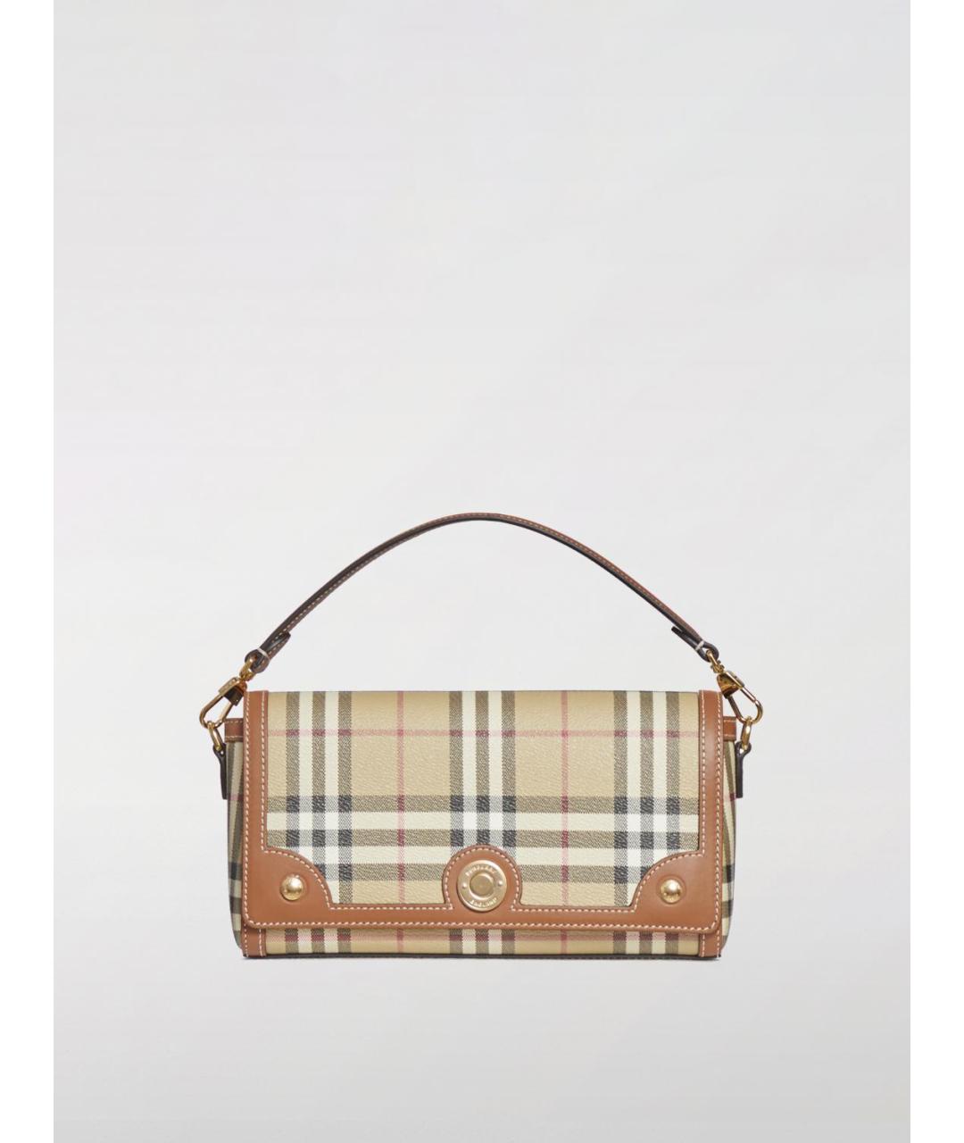 BURBERRY Бежевая сумка через плечо, фото 4