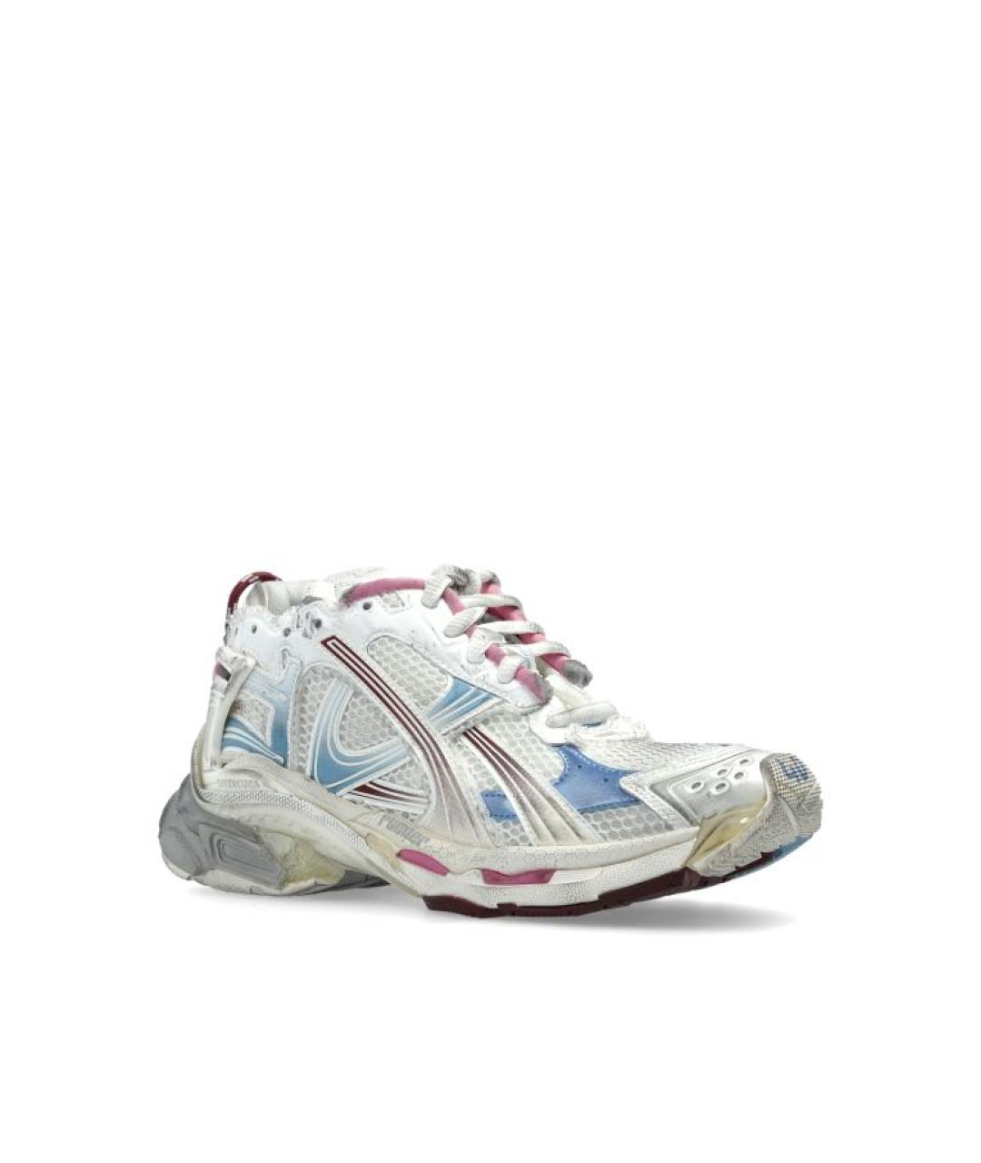 BALENCIAGA Белые кроссовки, фото 3