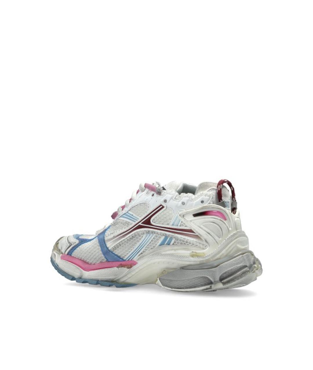 BALENCIAGA Белые кроссовки, фото 4