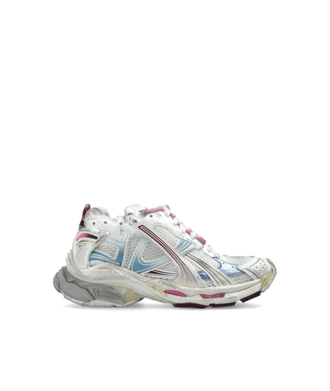 BALENCIAGA Белые кроссовки, фото 7