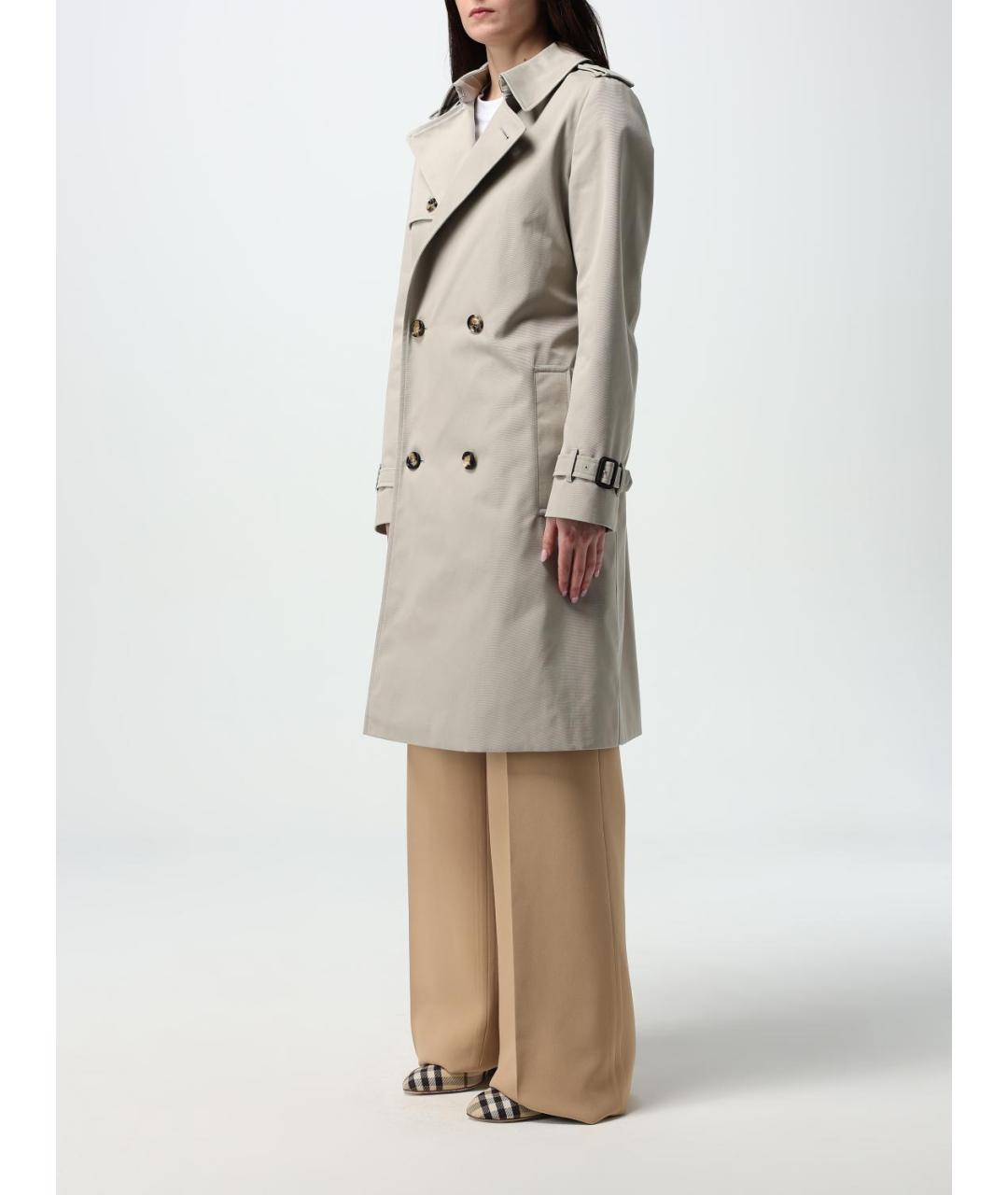 BURBERRY Серый тренч/плащ, фото 5