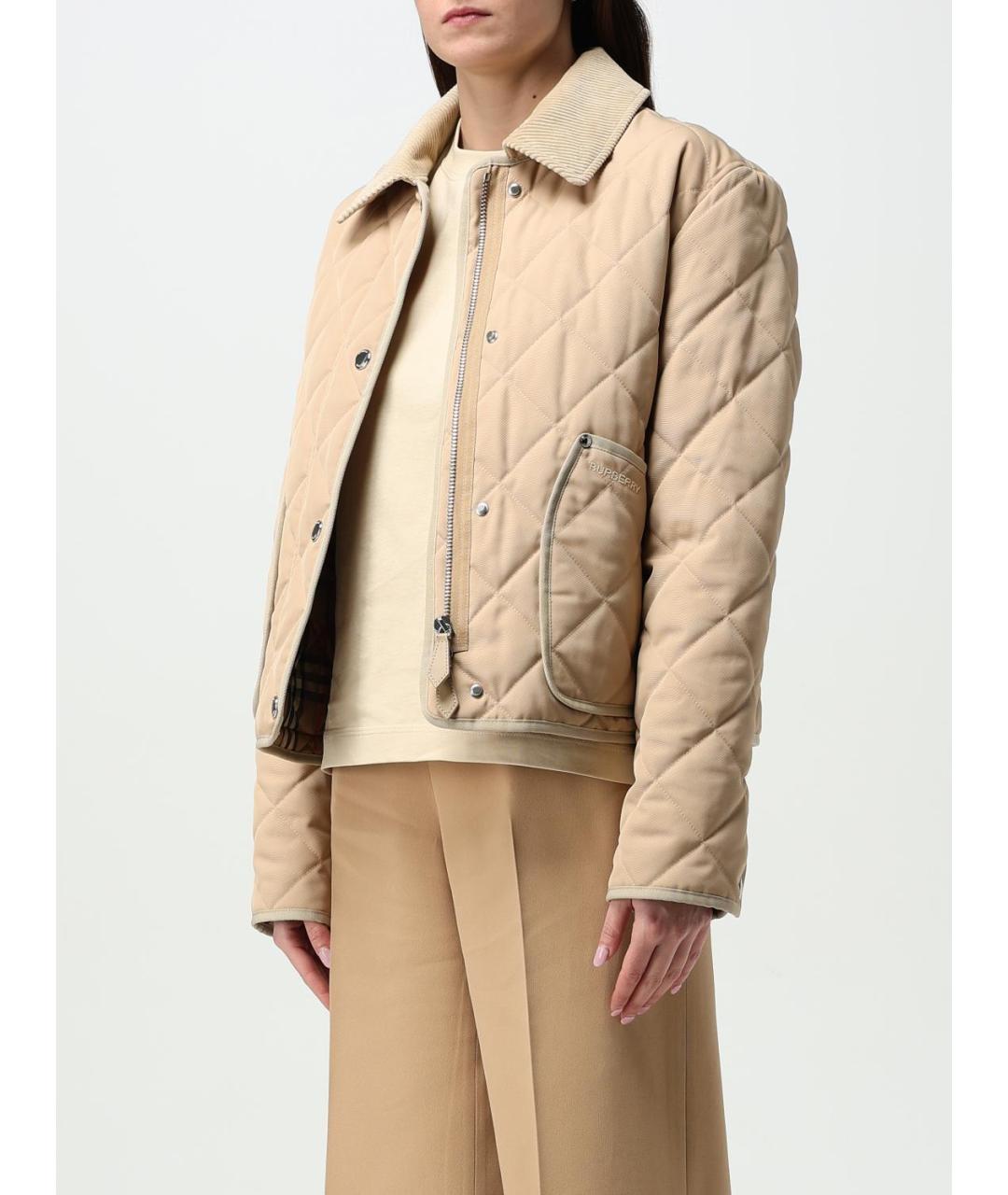 BURBERRY Розовая куртка, фото 5