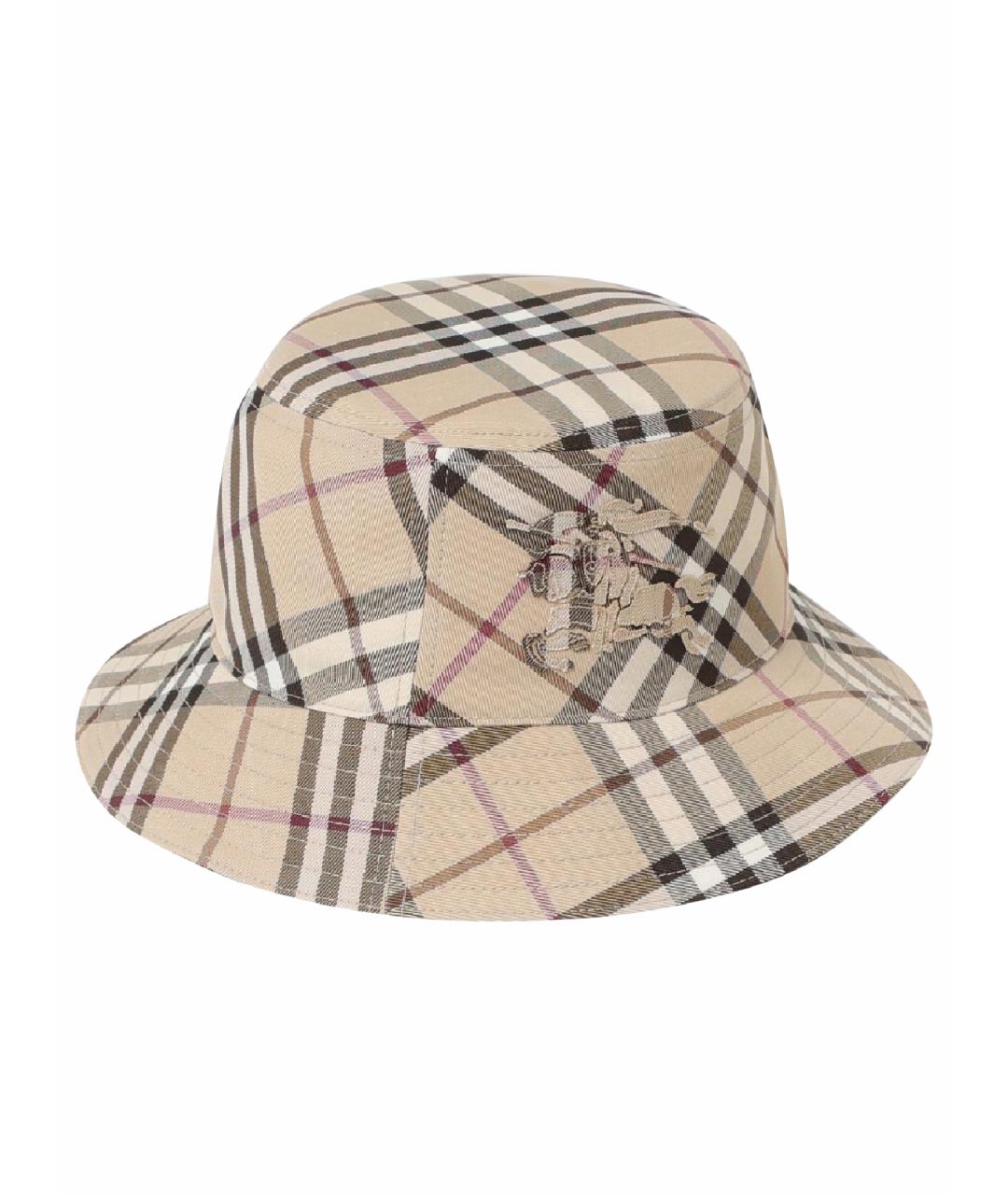 BURBERRY Бежевая кепка/бейсболка, фото 1