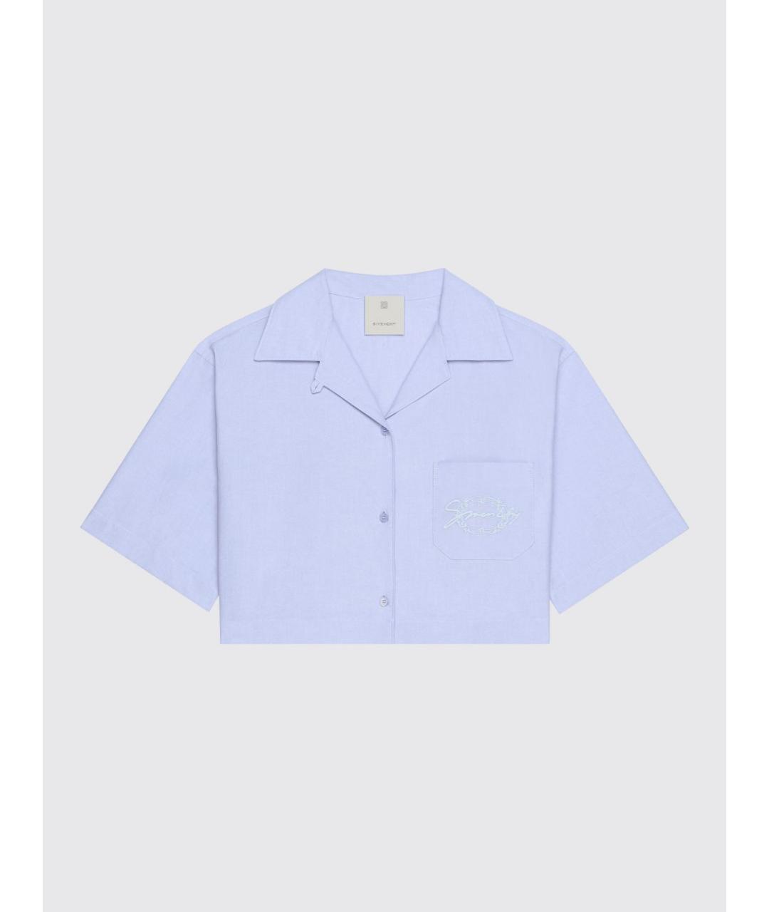 GIVENCHY Голубая рубашка, фото 2