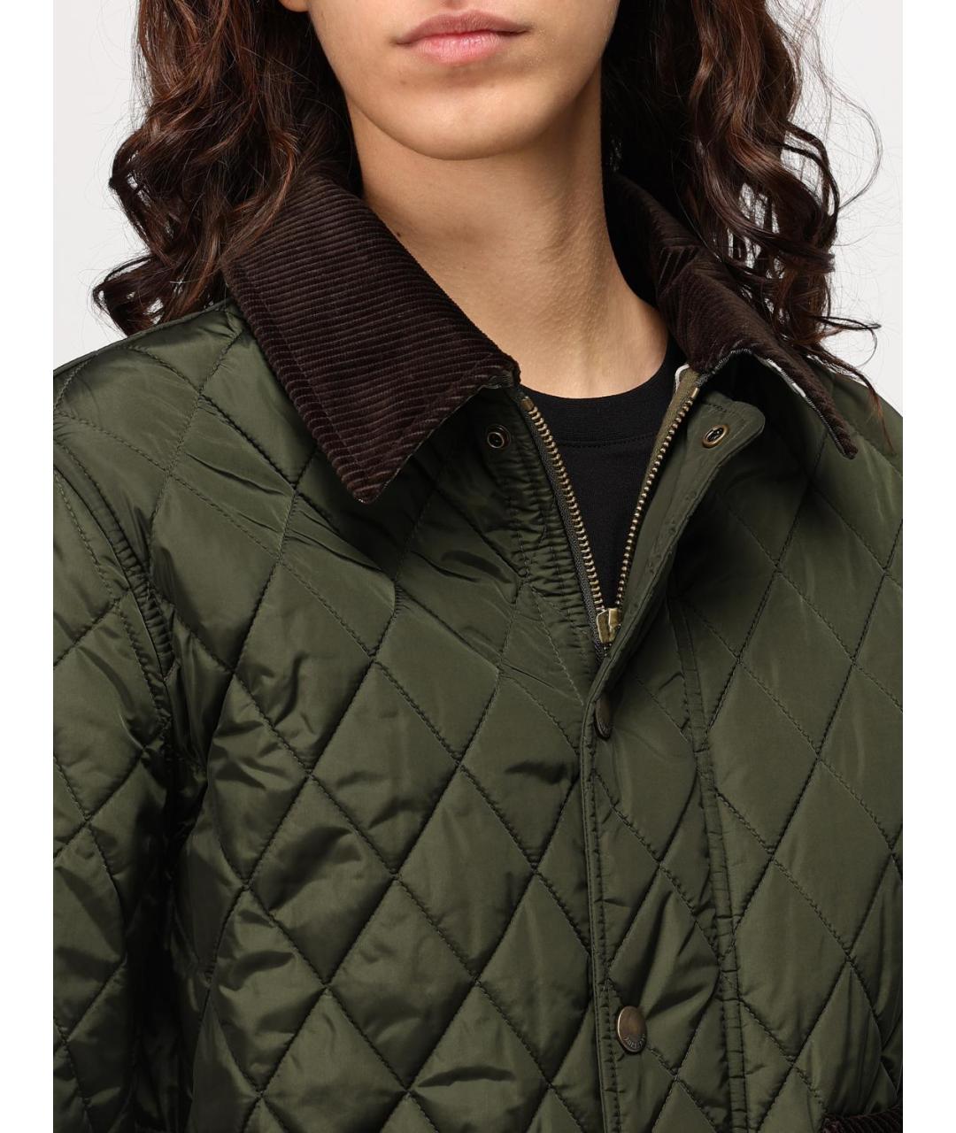 BURBERRY Зеленая куртка, фото 6
