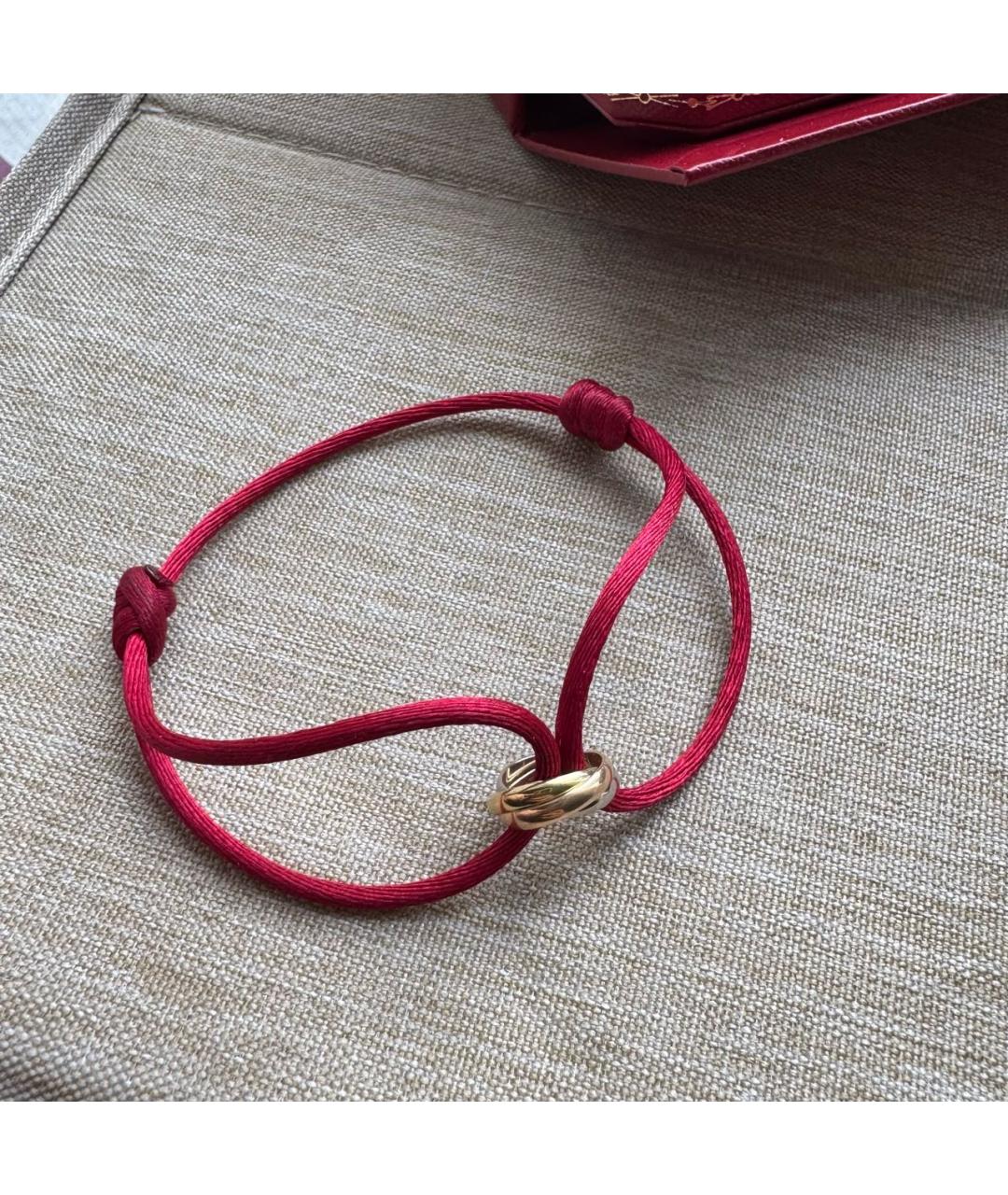 CARTIER Красный браслет из желтого золота, фото 2