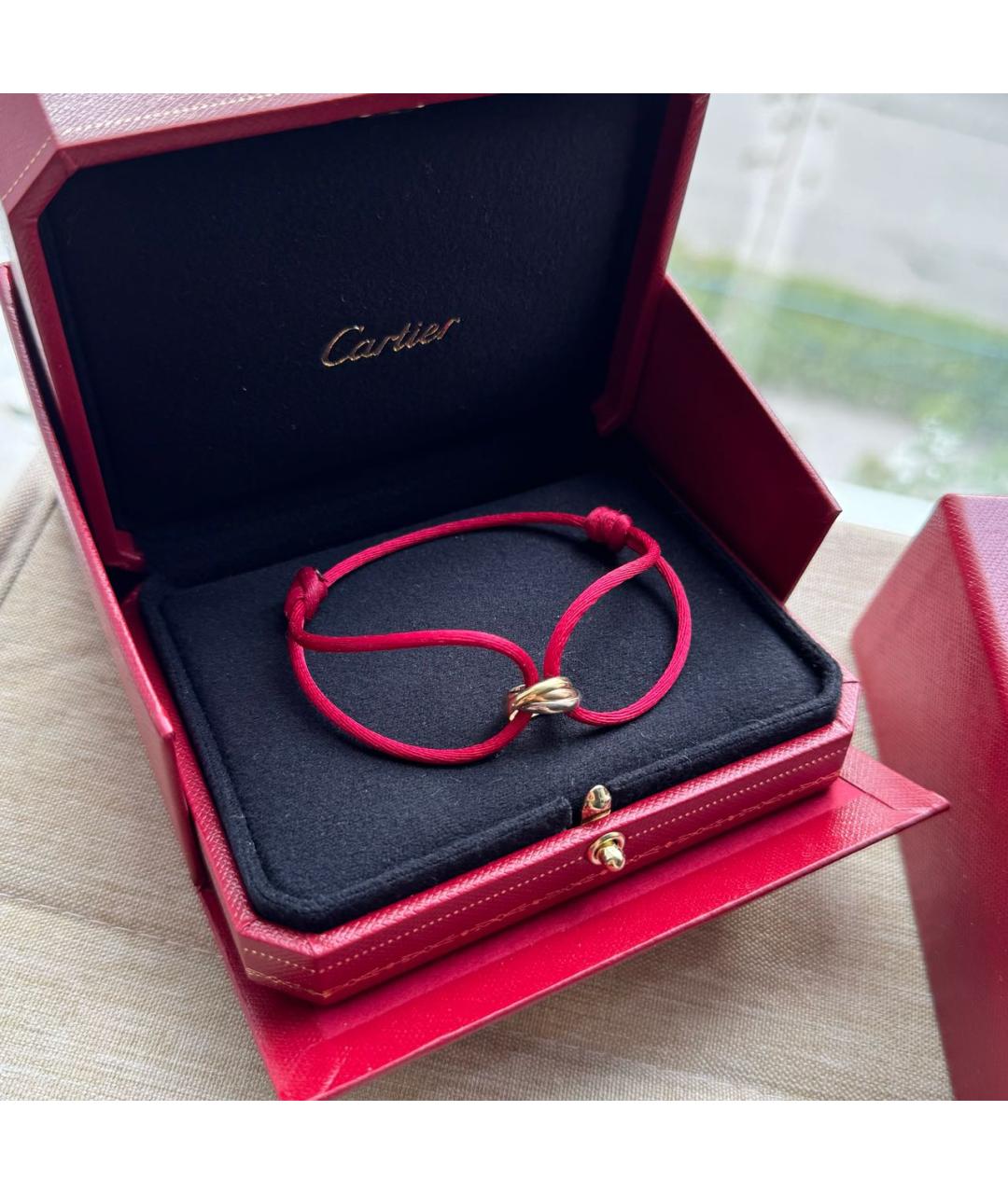 CARTIER Красный браслет из желтого золота, фото 6