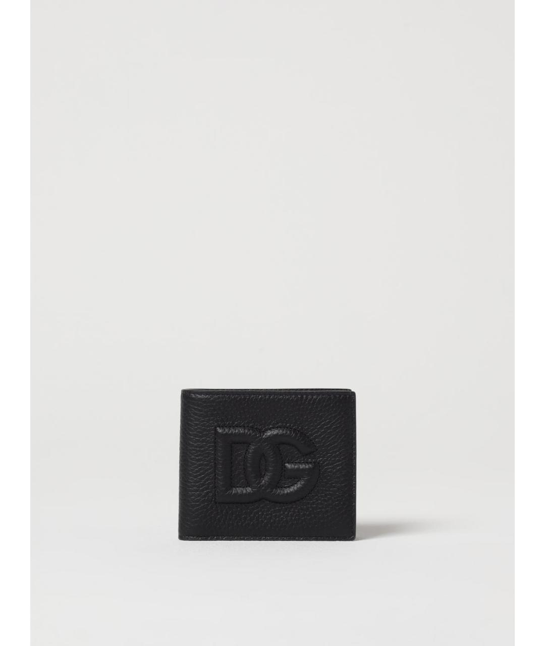 DOLCE&GABBANA Черный кошелек, фото 4