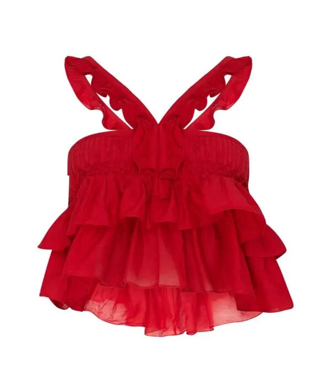 ISABEL MARANT ETOILE Красная майка, фото 1