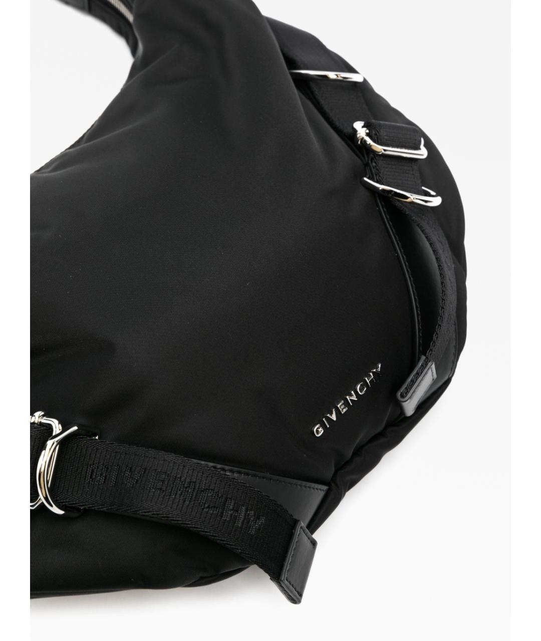 GIVENCHY Черная синтетическая сумка на плечо, фото 3