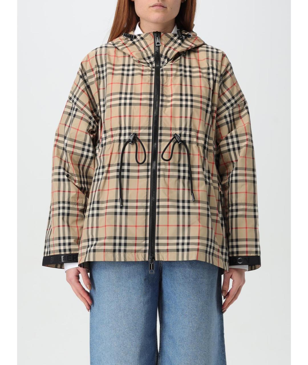 BURBERRY Бежевая куртка, фото 2