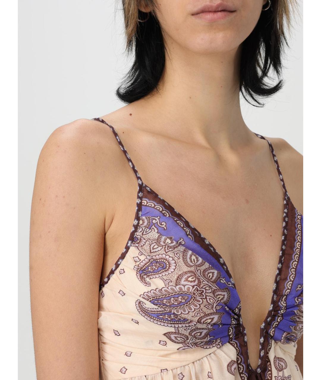 ZIMMERMANN Фиолетовая майка, фото 6