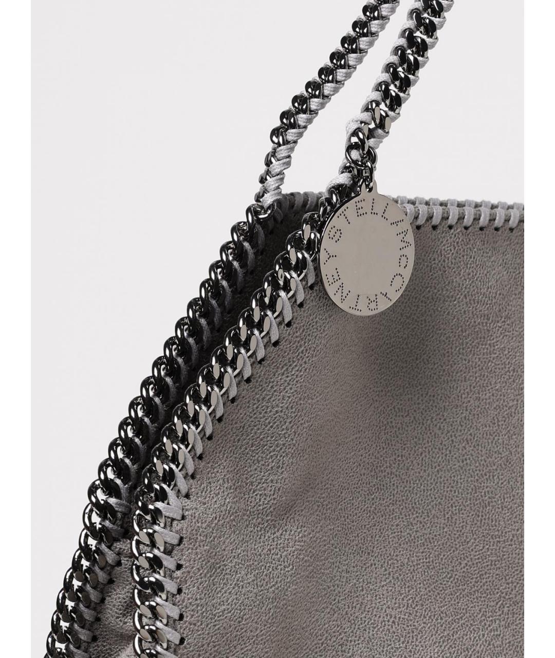 STELLA MCCARTNEY Серая сумка тоут, фото 4